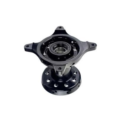 검은색 맞춤형 오토바이 CNC 합금 허브 기계 래칭 CNC 및 OEM 서비스
