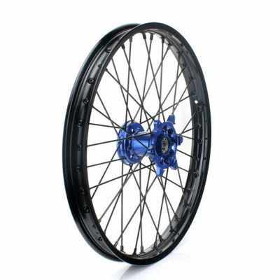 2006-2009 야마하 YZ250F YZ450F 블루 허브 앞 21&quot; 후 19&quot; 완전 휠 세트 레ims