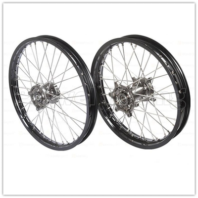 1.60-21&quot; 및 2.15-19&quot; CRF 125를 위해 주문 제작 된 알루미늄 합금 후방 릴 스포크 바퀴