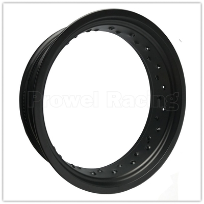BLACK 7116 T6 MT 3.50 X 17&quot; 슈퍼모토 합금 바퀴 반지 CRF의 성능을 향상