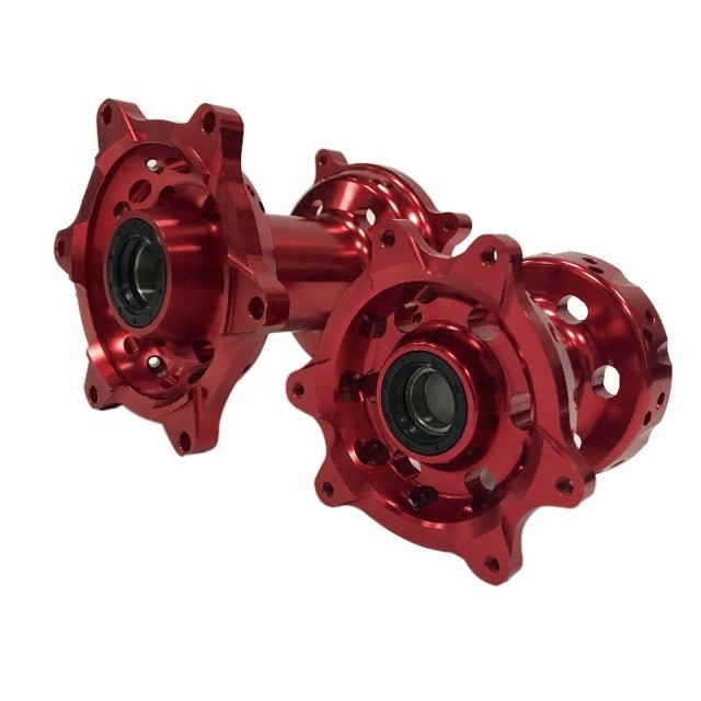 CRF250R X 04-13 CRF450R X 02-12 11 10 09을 위한 CNC 컬러 휠 허브 가공