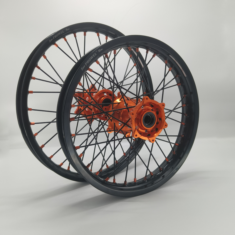 KTM EXC 125-530CC 2003-2023용 안오디싱 블랙 21/18 엔더루 바퀴를 교체/수리