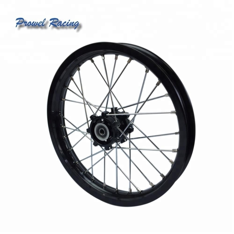 알루미늄 6061 T6 Pit Bike 휠 세트 1.60x12