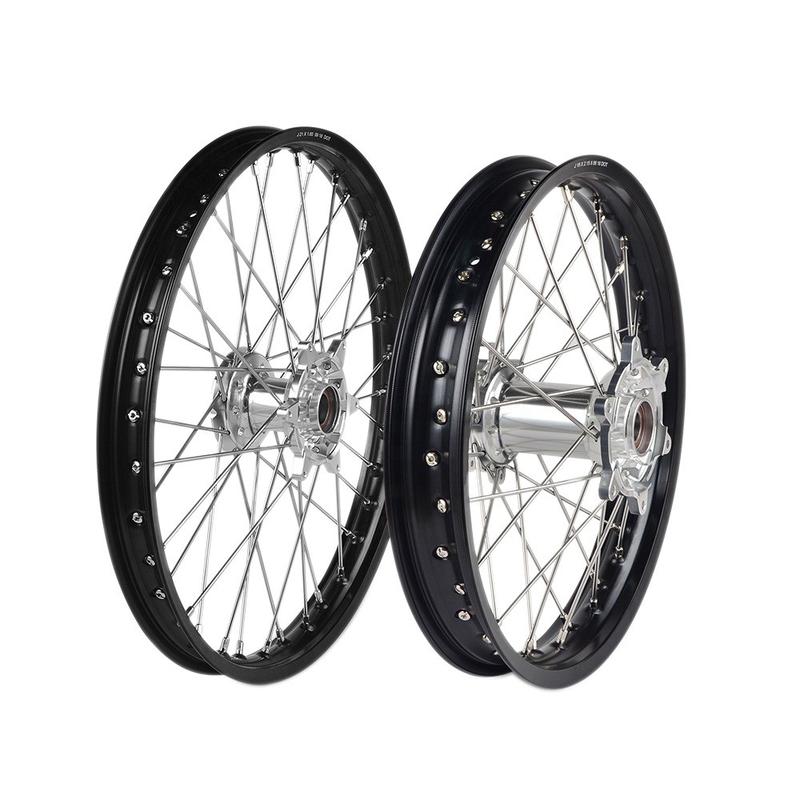 1.60-21&quot; 및 2.15-19&quot; CRF 125를 위해 주문 제작 된 알루미늄 합금 후방 릴 스포크 바퀴